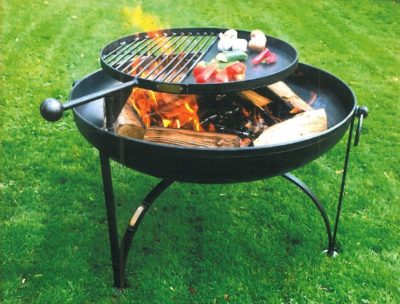 Firepit with Swing Arm